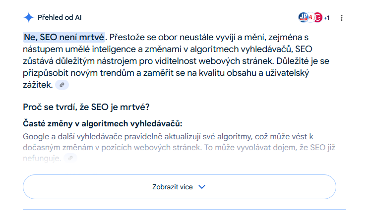 Je tedy SEO mrtvé?
