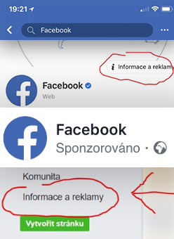 Facebook: Prohlédněte si reklamy každé stránky (i konkurence), update 2019 funkční postup