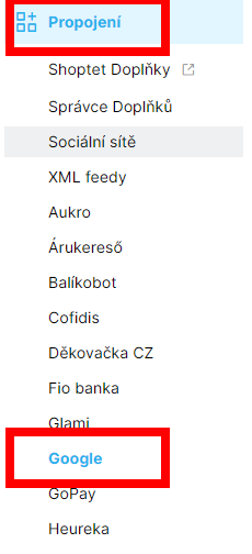 Jak propojit Shoptet a Google Analytics 4?