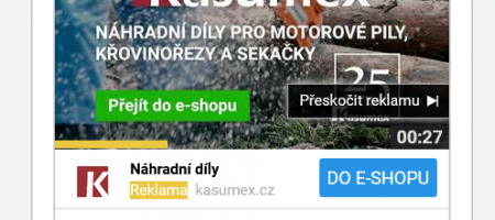 YouTube reklama | Mobil: Reklama na YouTube (In-Stream reklama) na mobilních zařízeních