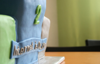 Detail dortu | Oslava 2. narozenin 
