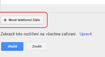 2. krok | AdWords - Rozšíření o volání