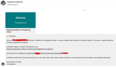 FB zprava ochrana dusevniho vlastnictvi podvod | Článek - Podvodné zprávy na Facebooku
