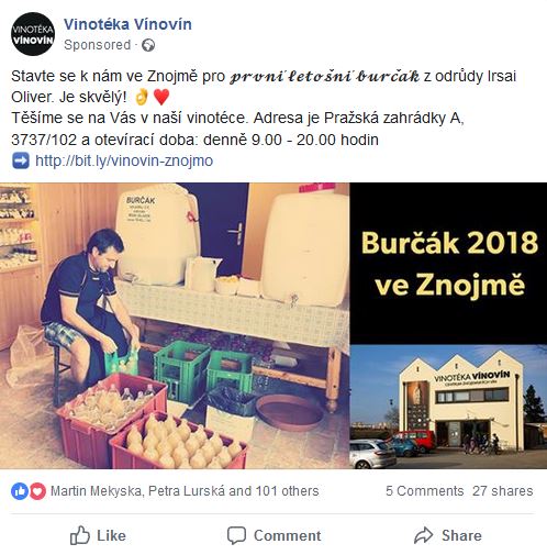 Facebook reklama, která dá světu vědět o blížící se lokální události