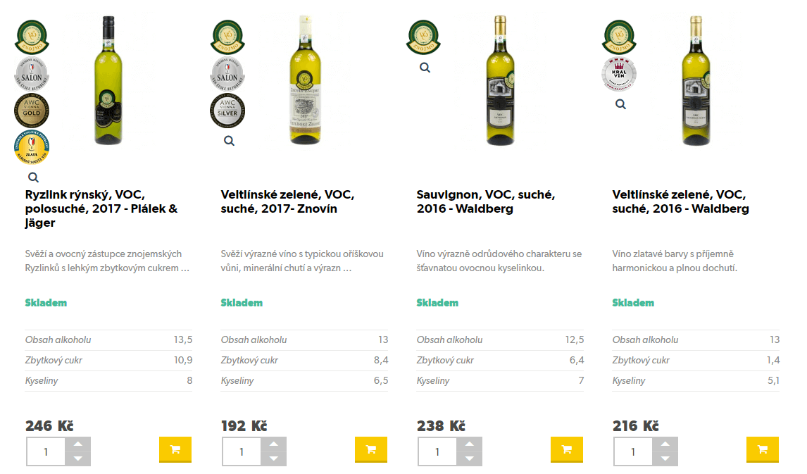 E-shop na míru - Úprava výpisu produktů