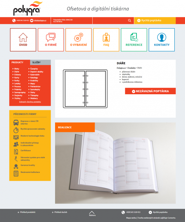 Polygra a. s. - Screenshot