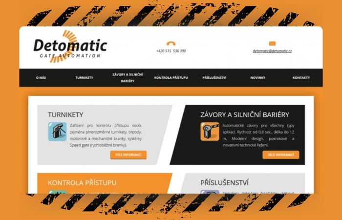 Tvorba webu Detomatic