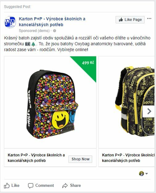 OXYBAG - reklamní kampaně AdWords, Sklik, Facebook - Rešení