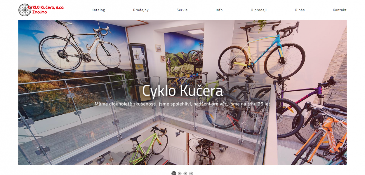 Tvorba webu pro CYKLO Kučera