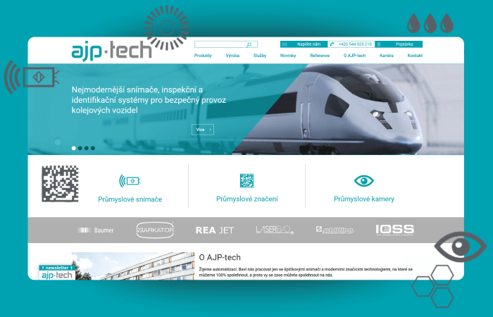 Tvorba webu ajptech.cz