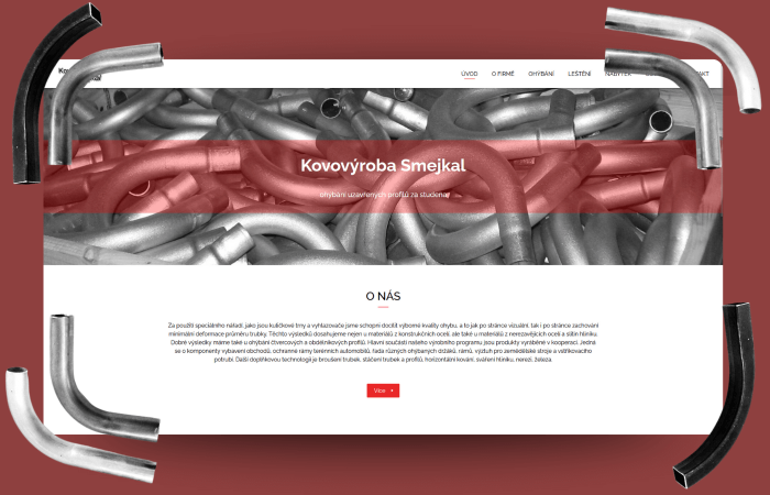 Tvorba webu kovosmejkal.cz