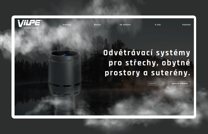 Tvorba webu Vilpe.cz