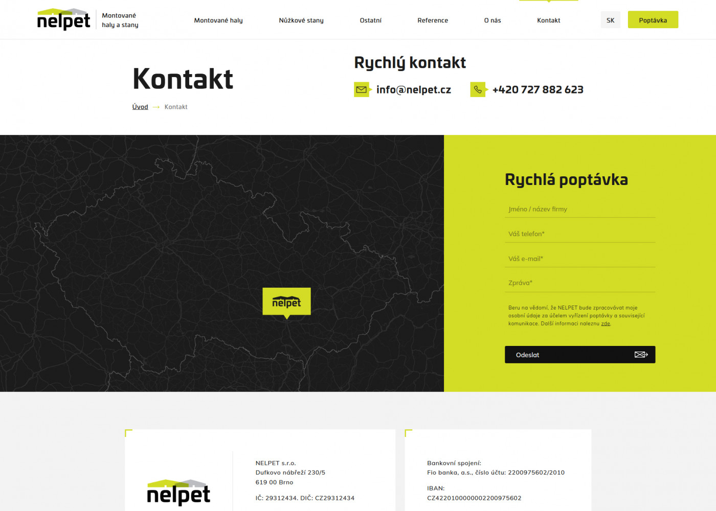 Tvorba nového webu Nelpet - Porovnání, nová verze  #2
