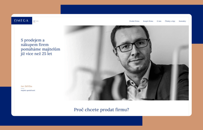 Tvorba nového webu prodavame-firmy.cz