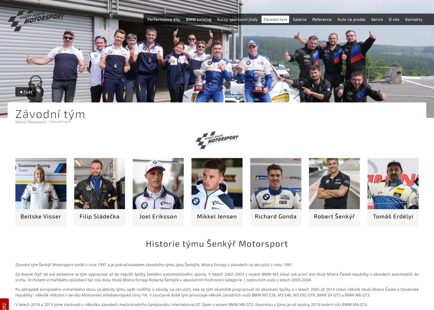 Šenkýř Motorsport - Porovnání, nová verze  #2