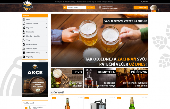 E-shop Pivní záchranka