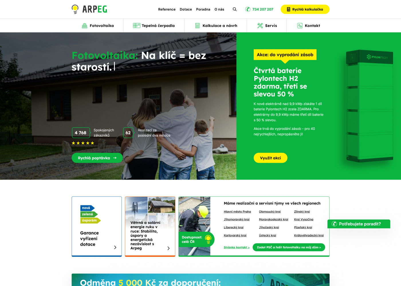 ARPEG: Redesign webu na míru pro dlouhodobý rozvoj - Porovnání, nová verze  #1