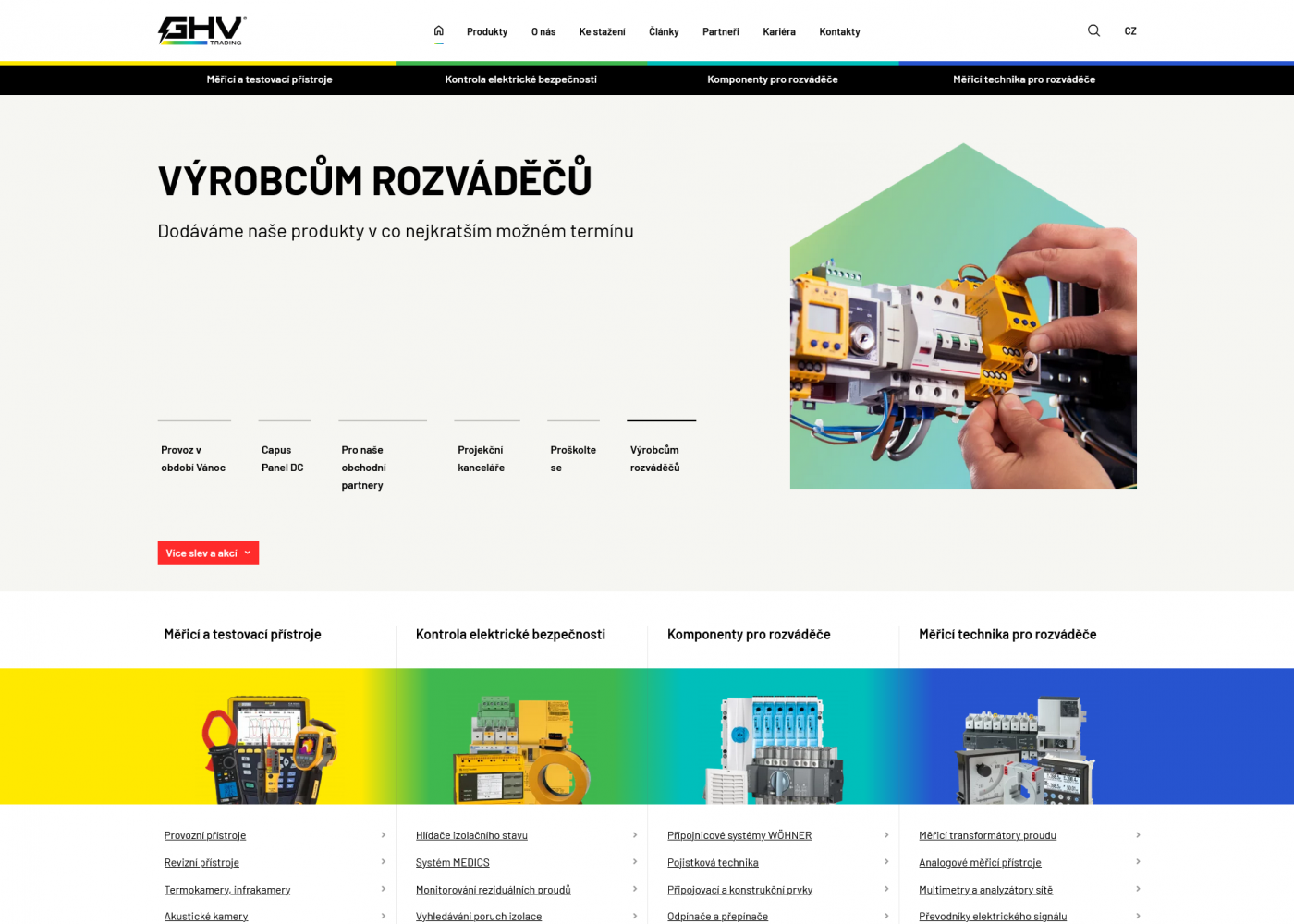 GHV Trading: Nový web se sjednoceným katalogem a e-shopem - Porovnání, nová verze  #1