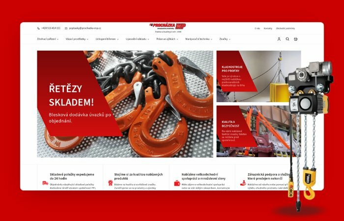 Procházka MP - tvorba e-shopu na platformě shoptet