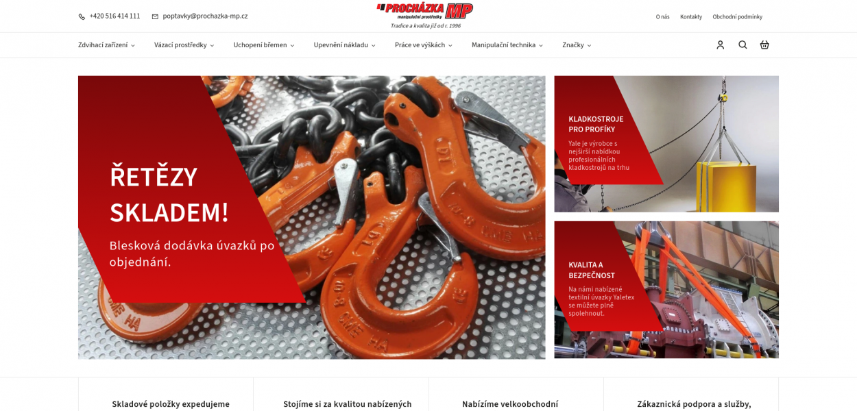 Procházka MP - tvorba e-shopu na platformě shoptet