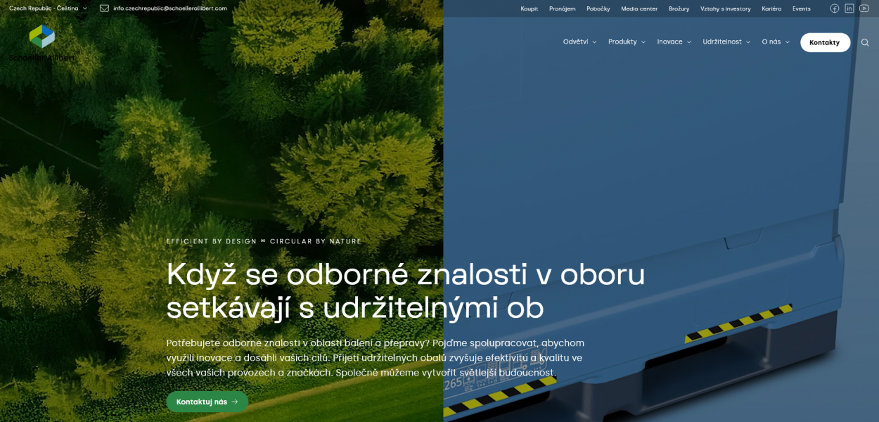 SEO a PR články pro web Schoeller Allibert: ČR a Slovensko