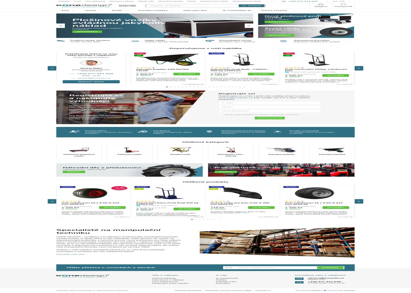 CONE DESIGN - redesign e-shopu na platformě shoptet - Porovnání, nová verze  #1