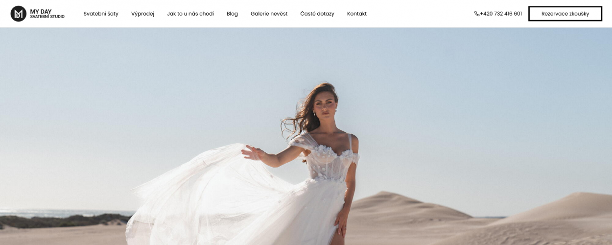 My Day: SEO pro menší svatební salón v Brně