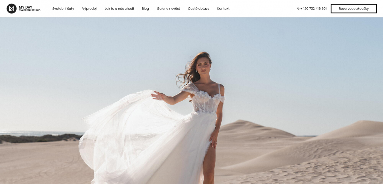 My Day: SEO pro menší svatební salón v Brně