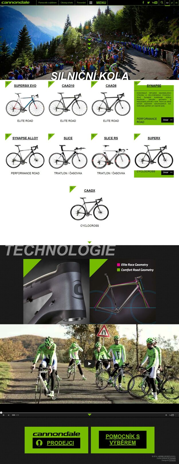 Cannondale Bikes - Screenshot