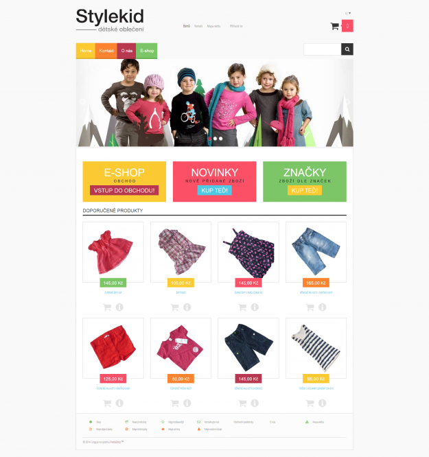StyleKid.cz - Screenshot