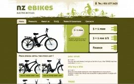 NZ EBIKES - Screenshot