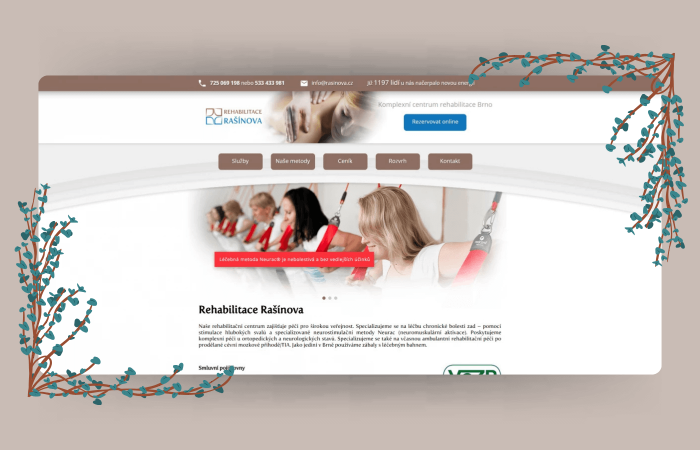 Rehabilitace Rašínova