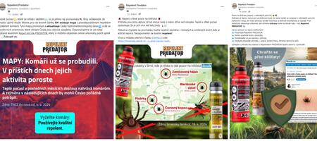 Full service online marketingu – Repelent Predator | [3] Šíří se komáři v nečekaném množství? S repelentem Predator na ně nebudete muset myslet