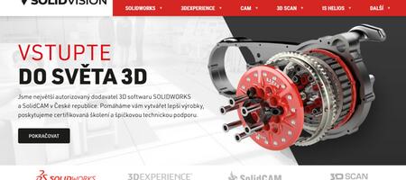 Nový web pro SolidVision