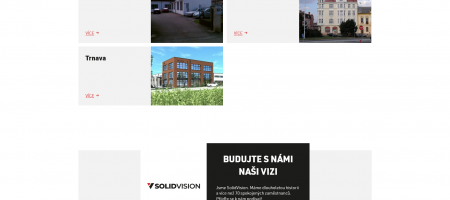SolidVision: Nový web pro distributora 3D CAD softwaru | Nová stránka s kontakty s upravenou barevností podle aktualizovaného loga