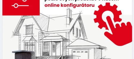 Online marketing webu Beton E-shop | Příspěvek a banner lákající ke konfiguraci vlastního plotu