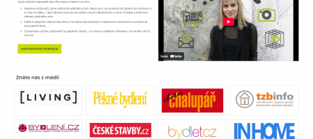 M.B.KERAMIKA: Nepřetržitý vývoj a průběžné aktualizace webu již od roku 2012 | Homepage M.B.Keramika po redesignu