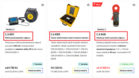 GHV Trading: Rozvoj webu s elektro sortimentem a optimalizace pro vyhledávače | Důmyslné vylepšení v podobě doplněného prodlouženého projmenování produktu ve výpisu kategorie, což pomáhá lepší dohledatelnosti i uživatelské zkušenosti
