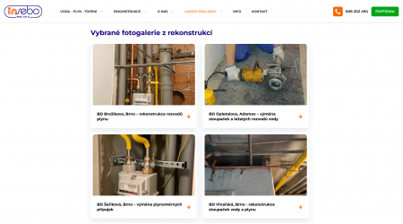 Tvorba nového webu INSEBO