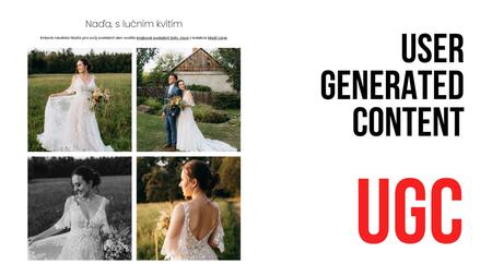 My Day: SEO pro menší svatební salón v Brně | User Generated Content je jeden z nejlepších způsobů, jak doplňovat web relevantním obsahem, se kterým se mohou běžní uživatelé ztotožnit