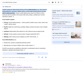 Elektrofyzika a Drypol®: Všestranný online marketingový balíček pro inovativní vysoušení vlhkosti | Budování tematické autority může být prospěšné, pokud chcete být zobrazování Googlem nebo AI chatboty ve výsledcích vyhledání / v odpovědích