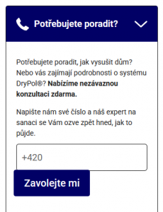 Elektrofyzika a Drypol®: Všestranný online marketingový balíček pro inovativní vysoušení vlhkosti | Proč nutit každého návštěvníka ke kompletní nezávazné poptávce? Dejte lidem možnost se jenom zeptat