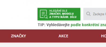 Full service online marketingu pro KASUMEX | Vedle fulltextového vyhledávání nově měli zákazníci možnost vyhledat náhradní díly pro jejich stroj, který právě opravují.